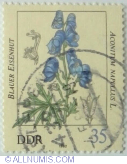 35 Pfennig 1982 - Aconitum napellus