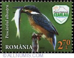 Image #1 of 2.70 Lei - Pescarelul albastru (Alcedo atthis)