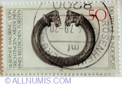 50 Pfennig 1976 - Silver Necklet