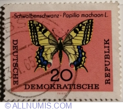 Image #1 of 20 Pfennig 1964 - Swallowtail (Papilio machaon)