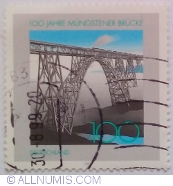 Image #1 of 100 Pfennig 1997 - Müngsten Bridge, Centenary