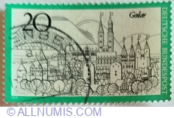 Image #1 of 20 Pfennig 1971 - City of Goslar with Imperial Palace and Harz mountains