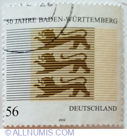 Image #1 of 56 Pfennig 2002 - Baden-Württemberg