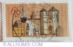 Image #1 of 60 Pfennig 1980 - Town Hall, St. Mary's Church and St. Peter's Cathedral