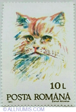 10 Lei - Pisica domestica (Felis silvestris catus)