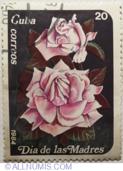 Image #1 of 20 Centavo 1984 - Pink Roses