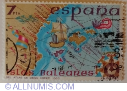 7 Pesetas 1981 - Baleares Islands