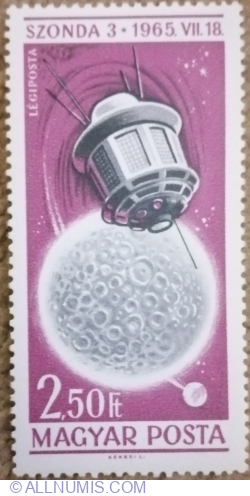 2,50 Forint 1965 - Zond 3 Satellite, USSR