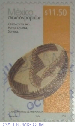 Image #1 of 11,50 Pesos 2011 - Woven Basket