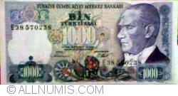 1000 lire - Turcia
