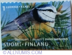 1st Class º 2001 - Blue Tit (Parus caeruleus)