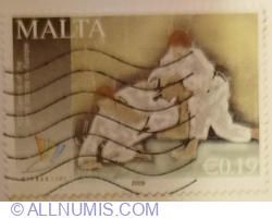 0,19 Euro 2009 - Judo