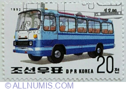 20 Chon - Autobus  - Pjongjang 86