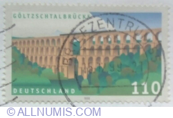 110 Pfennig 2002 - Göltzsch Valley Railway Bridge