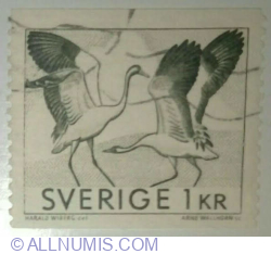 Image #1 of 1 Krone 1968 - Common Crane (Grus grus)