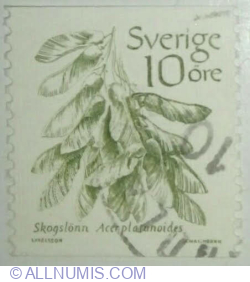 10 öre 1983 - Norway Maple (Acer platanoides)
