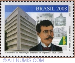 Image #1 of 1 Real 2008 - Centenary of the Brazilian Press Association