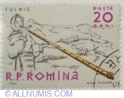 Image #1 of 20 bani 1961 - Tulnic (Romanian Alphorn)