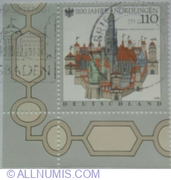 110 Pfennig 1998 - 1100th Anniversary of Nördlingen
