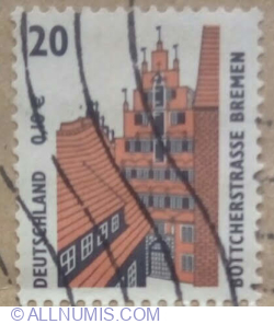20 Pfennig 2001 - Böttcherstreet, Bremen