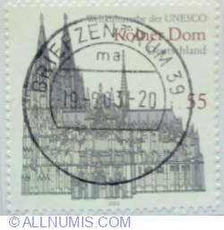55 Eurocent 2003 - Cologne Cathedral