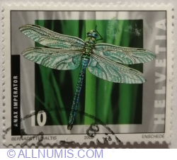 10 Centimes 2002 - Blue Emperor Dragonfly (Anax imperator)