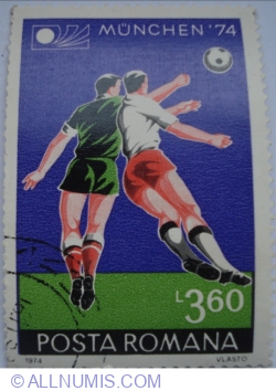 3.6 Lei - Fotbal - Munchen 1974