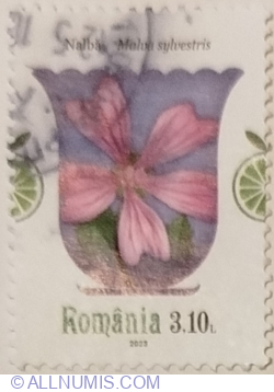 3,10 Lei 2023 - Common Mallow (Malva sylvestris)