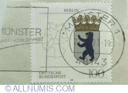 Image #2 of 100 Pfennig 1992 - Berlin Coat of Arms