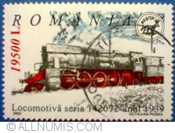 19500 Lei - Locomotiva seria 142072 - anul 1939
