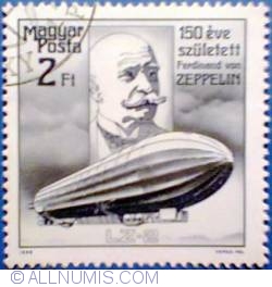 2 Forint 1988 - Zeppelin - Lz 2