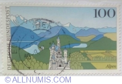 Image #1 of 100 Pfennig 1994 - The Alps