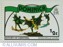 1/2 Cent - Sausouelle Souris ( History of carnival)