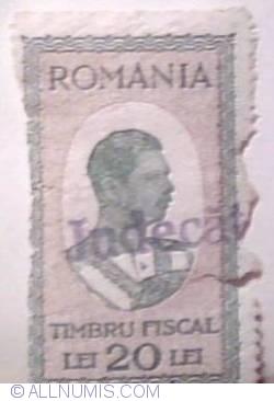 Image #1 of 20 Lei 1932 - Fiscal stamp