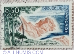 0,50 Francs 1963 - Cote d'Azur, Var