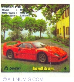 Image #1 of 4 - Ferrari F40