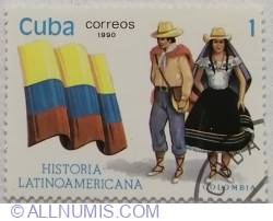 1 Centavo 1990 - Colombia