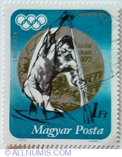 1 Forint 1973 - Silver medalist Tamas Wichmann