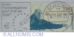 Image #2 of 110 Pfennig / 0,56 € 2001 - Werner Egk (1901-1983)