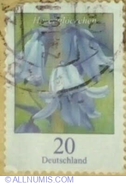 Image #1 of 20 Eurocent 2017 - Common Bluebell (Hyacinthoides non-scripta)
