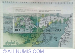 Image #1 of 330 Pfennig 1998 - Rock Face, Elbe Sandstone Mountains