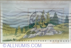 Image #1 of 56 Eurocent 2002 - Mountain landscape with spruce trees