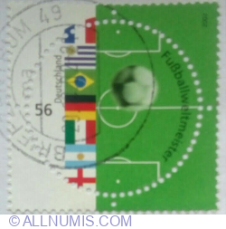 Image #1 of 56 Eurocent 2002 - World Cup Football Champions
