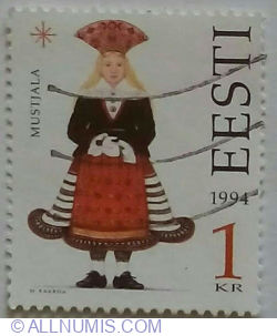 Image #1 of 1 Kroon 1994 - Mustjala Woman