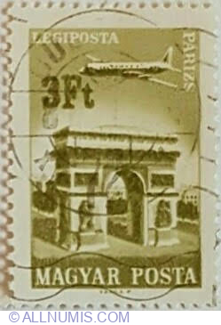 3 Forint 1966 - Paris