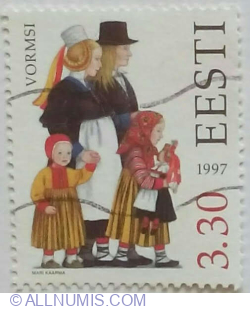 Image #1 of 3,30 Kroon 1997 - Vormsi Island Family