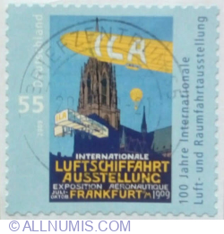 Image #1 of 55 Eurocent 2009 - 100 years International Aerospace Exhibition Frankfurt/Main