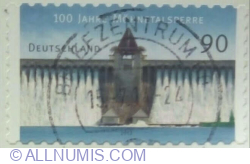 Image #1 of 90 Eurocent 2013 - Centenary of Möhne Reservoir