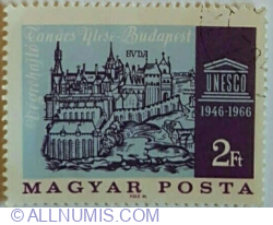 2 Forint 1966 - 20 Years of UNESCO; 72nd UNESCO Executive Council Session