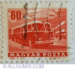 60 Fillér 1963 - Bus